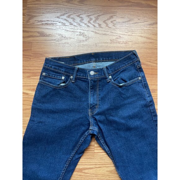 Levi's Men's Jeans Size 32 x 32 Straight Blue Jeans - Picture 2 of 4